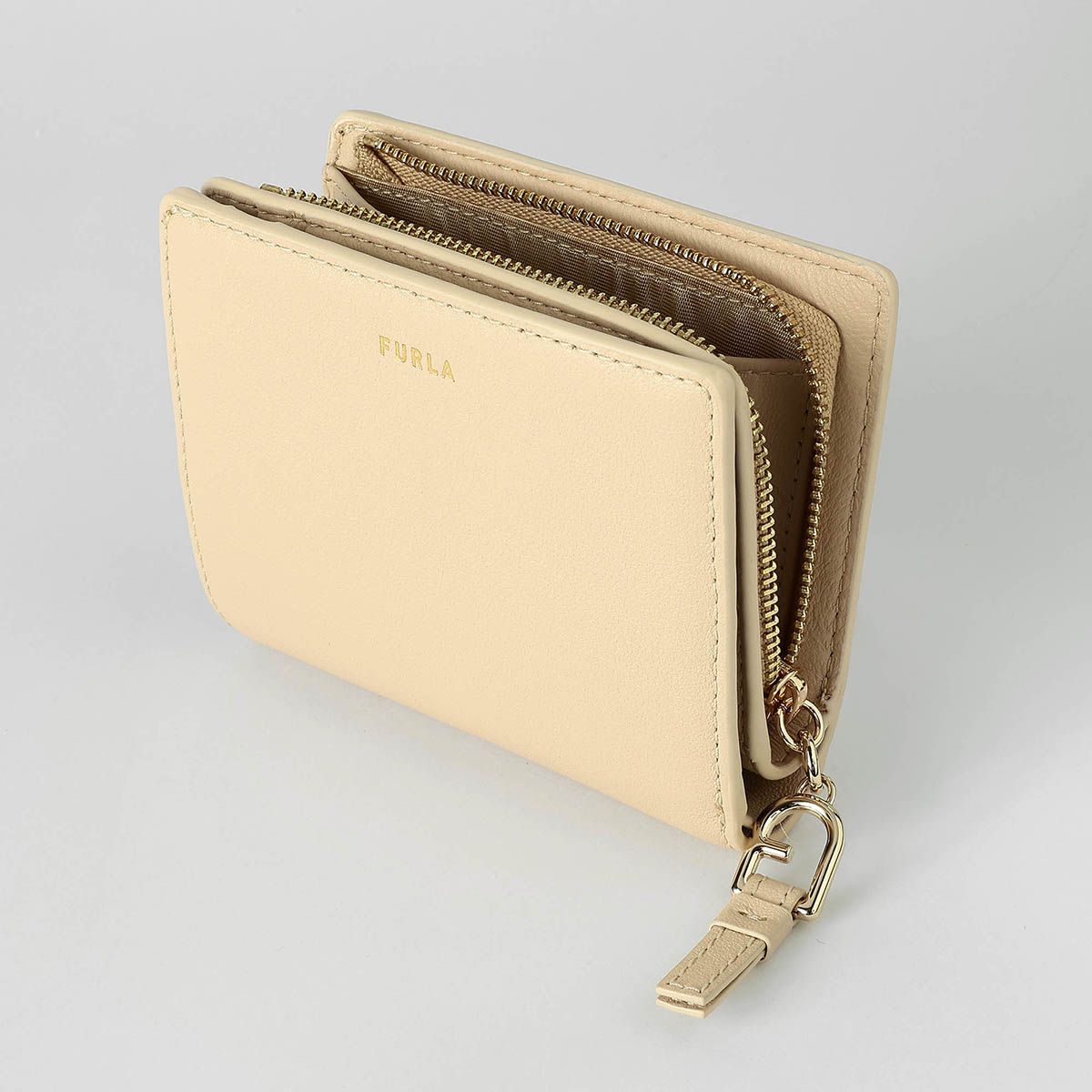 新品 フルラ FURLA 2つ折り財布 ヌヴォラ COMPACT WALLET アベナ  