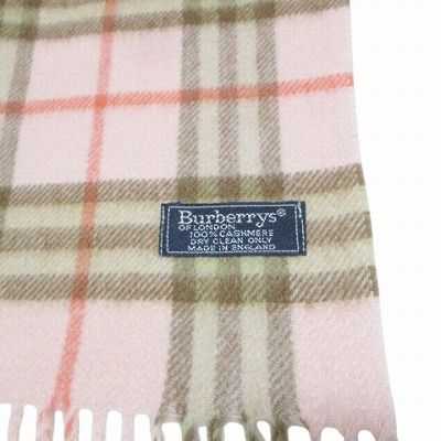 高級 美品✨】バーバリーズ カシミア100%ノバチェック マフラー