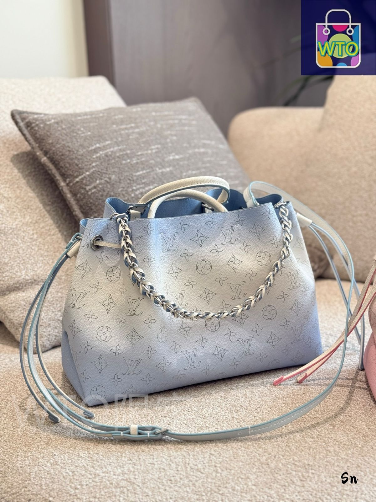 今日 LV Gradient Shopper Bag ルイ ヴィトン グラデーション ショッパー バッグ-WTO輸入