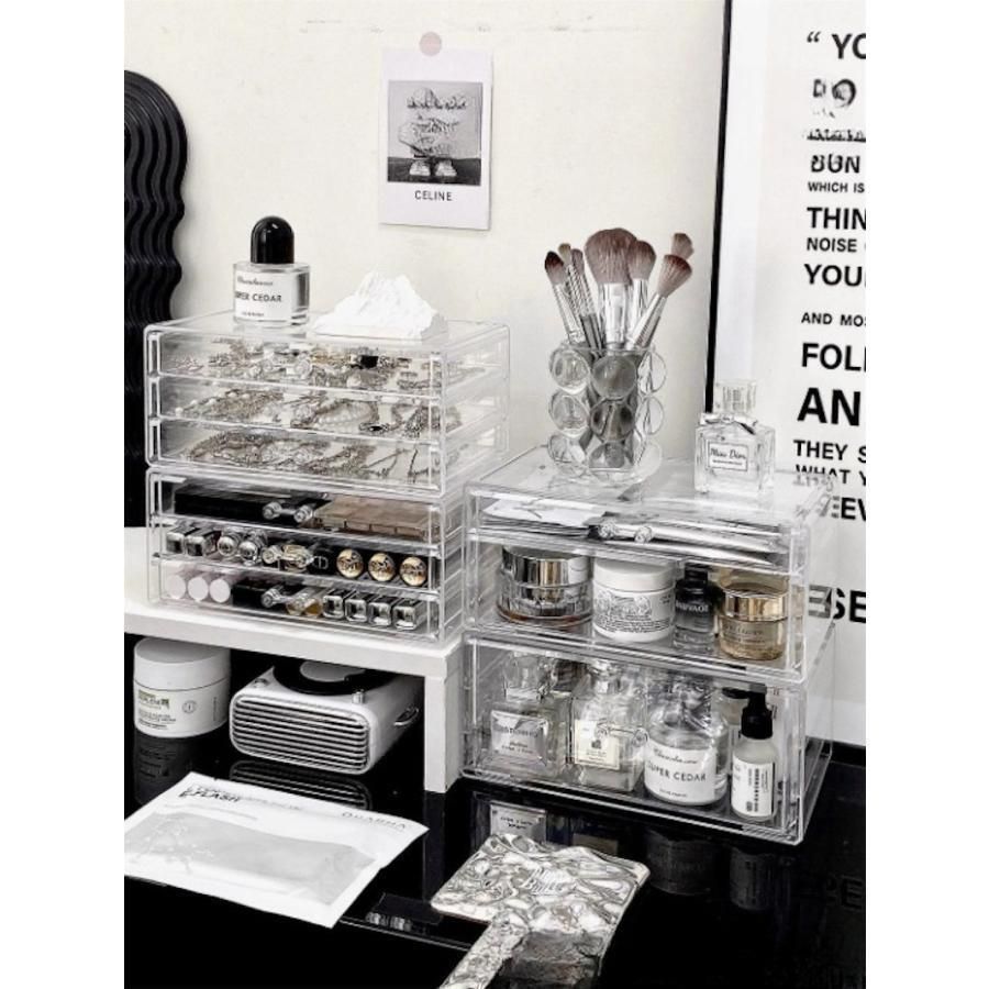 3段 引き出し式