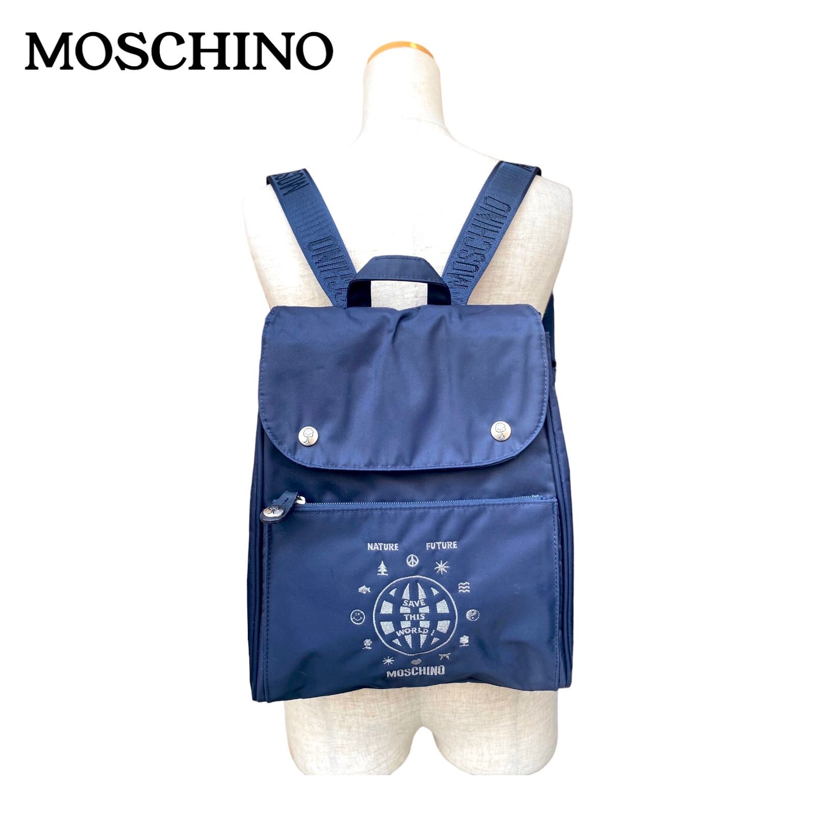 MOSCHINOザイーノ、リュックサック