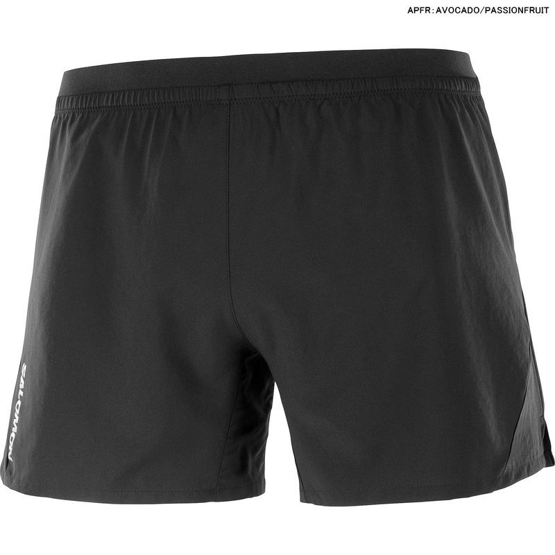 【新品】SALOMON サロモン トレイルランニング ショーツ CROSS 5'' SHORTS M DEEP BLACK LC1871400 トレイルランニング トレラン ランニングショーツ メンズ ランパン 短パン ハーフパンツ ショートパンツ マラソン