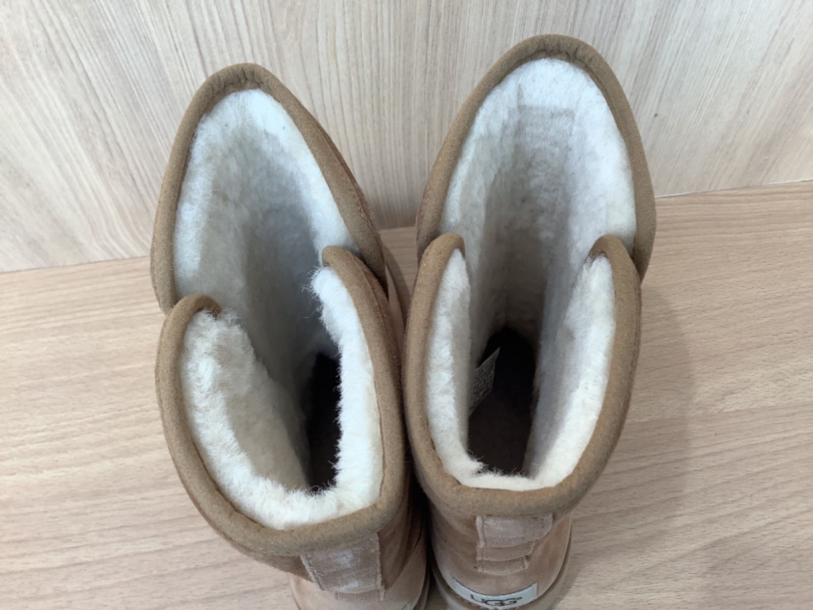 D1547 UGG ムートン ブーツ ベージュ W AMIE 24.0cm UGG】2023年 D1547 UGG ムートン ブーツ ベージュ W AMIE 24.0cm UGG】2023年