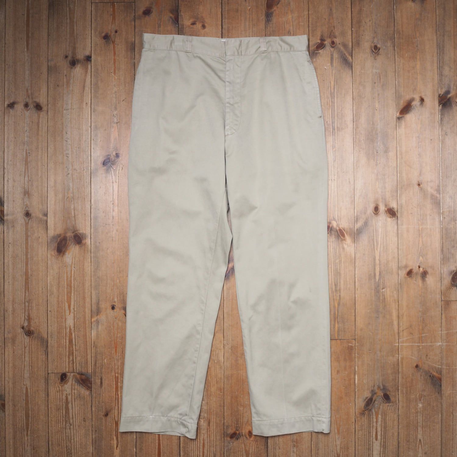 M-45 60s US ARMY チノパン アルミジップ M-45 60s US ARMY チノパン アルミジップ 60s U.S.ARMY chino