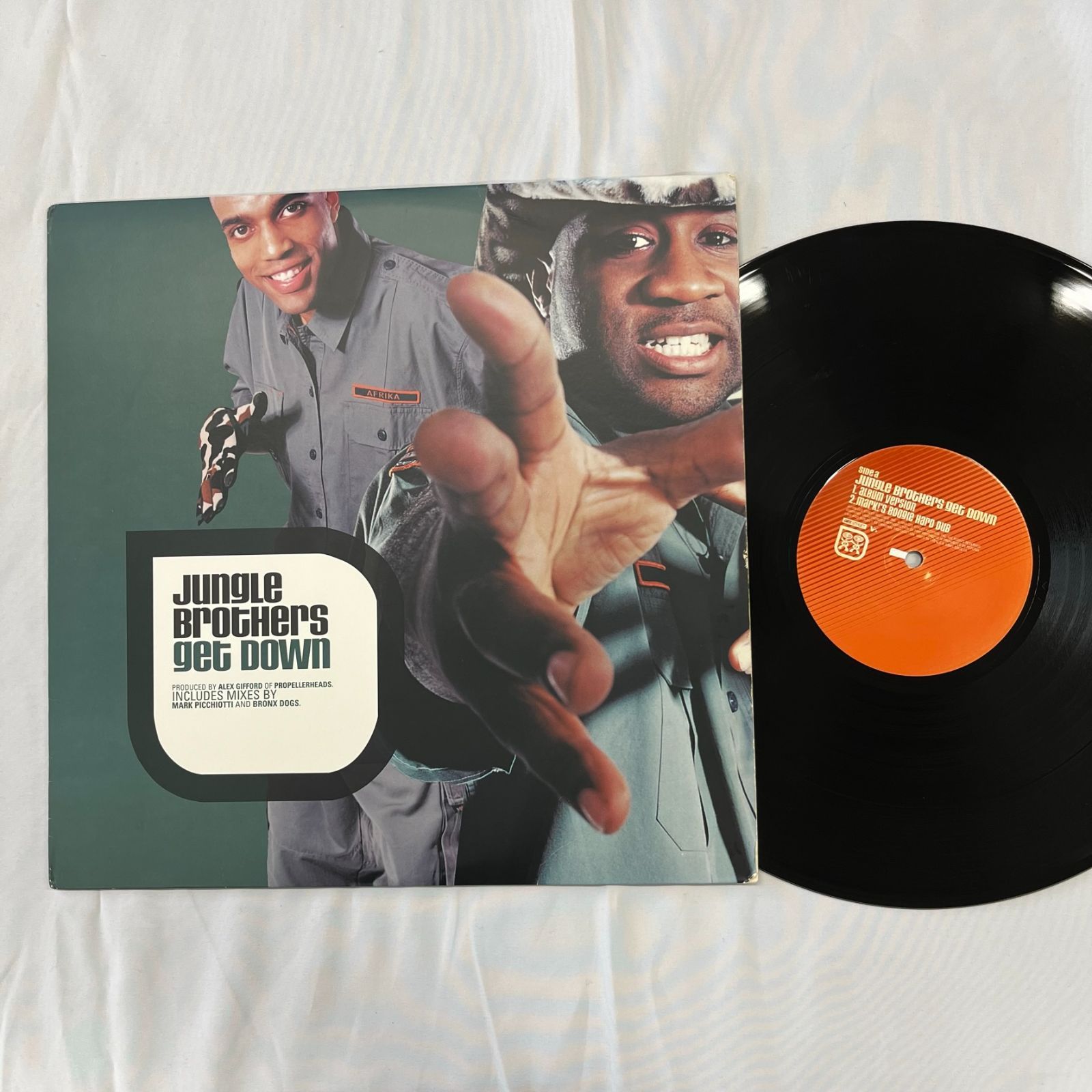 ジャングル・ブラザーズ Jungle Brothers Get Down Electronic Hip Hop