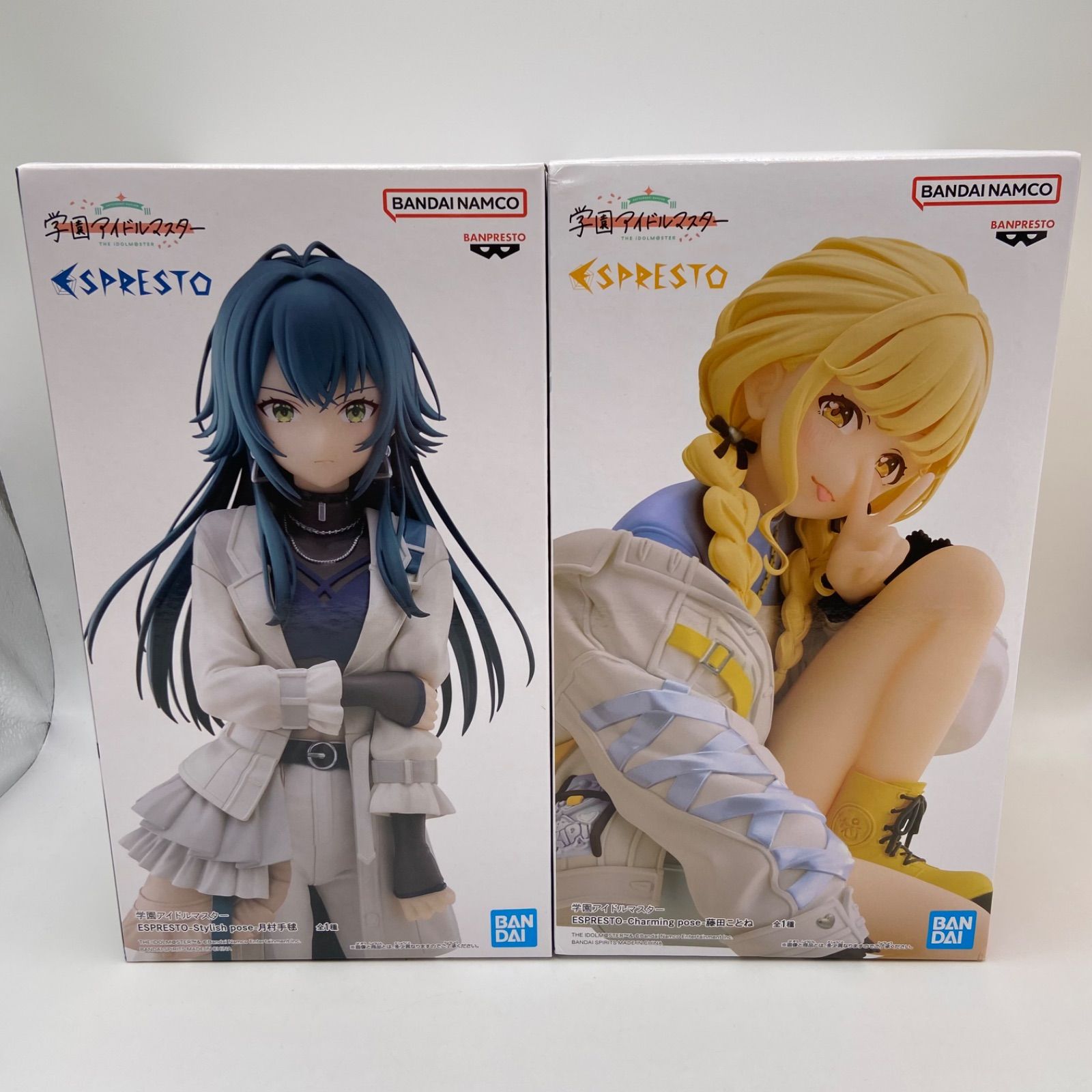 BANPRESTO - 新品未開封★学園アイドルマスター　藤田ことね　フィギュア2体セット 未開封 学園アイドルマスター 2点セット ESPRESTO 藤田ことね 月