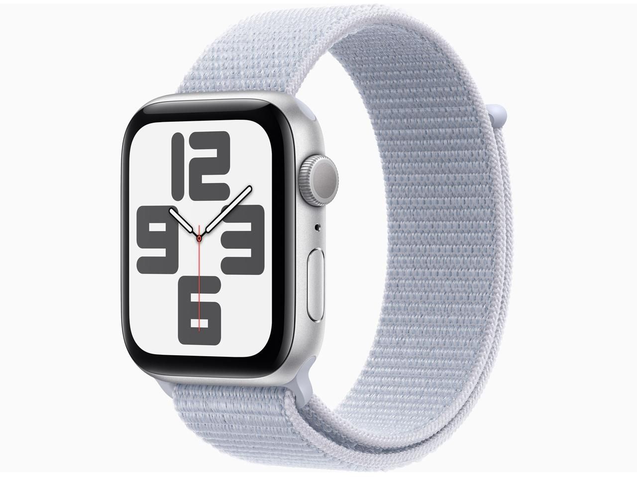 【新品・3営業日で発送】APPLE アップル MXET3JA 24 AW SE GPS 44シルバーアルミ ブルークラウドループ シルバーアルミニウム MXET3J／A