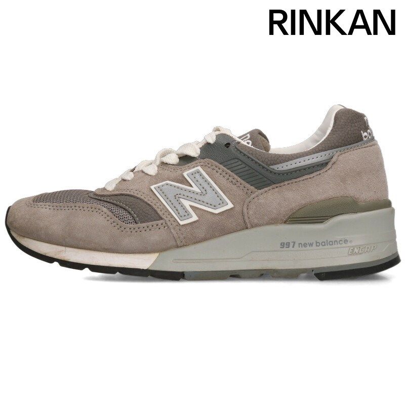 ニューバランス  M997GY ローカットスニーカー メンズ 24.5cm