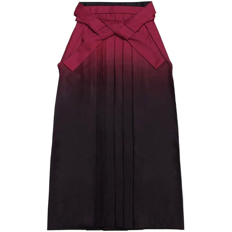 キョウエツ 袴 ぼかし グラデーション レディース (S, 漆黒)