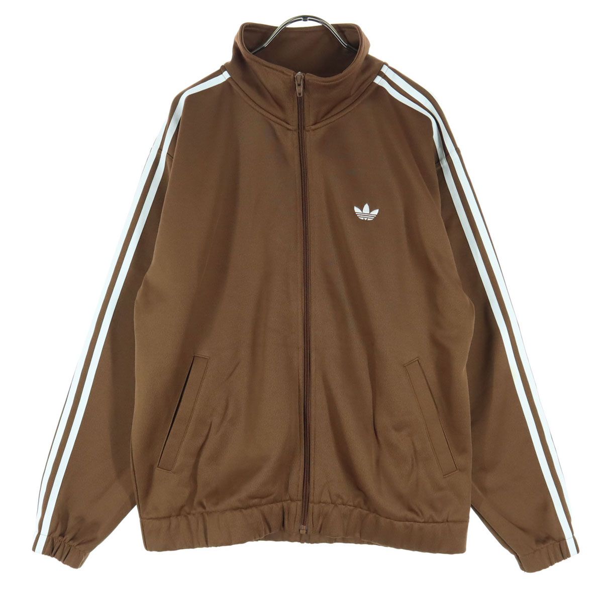 adidas アディダス ワンポイントロゴ 長袖 トラックジャケット M 