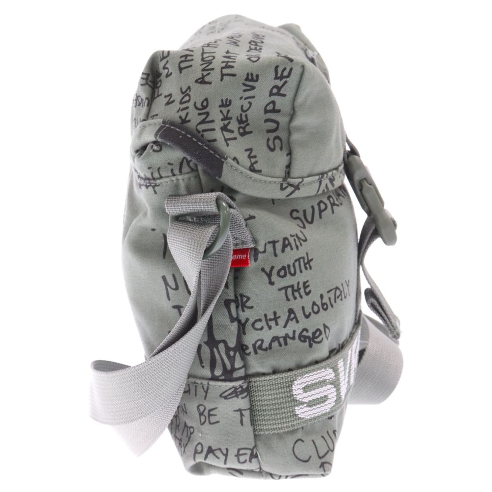 SUPREME (シュプリーム) 23SS Field Side Bag Olive Gonz