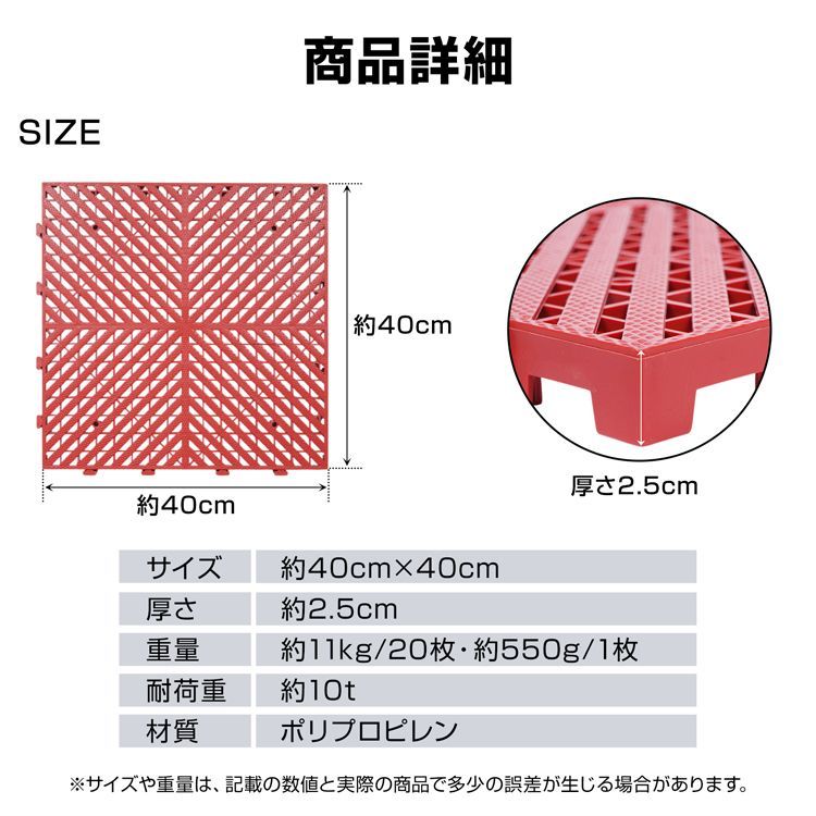 フロアタイル 厚さ2.5cm