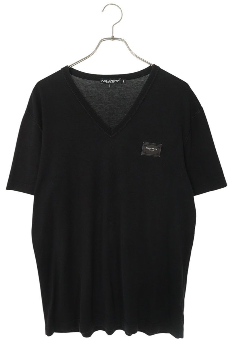 ドルチェ&ガッバーナ D&G<丸首・ロゴTシャツ>M0552y ドルチェアンドガッバーナ G8KK0T ロゴプレートTシャツ メンズ