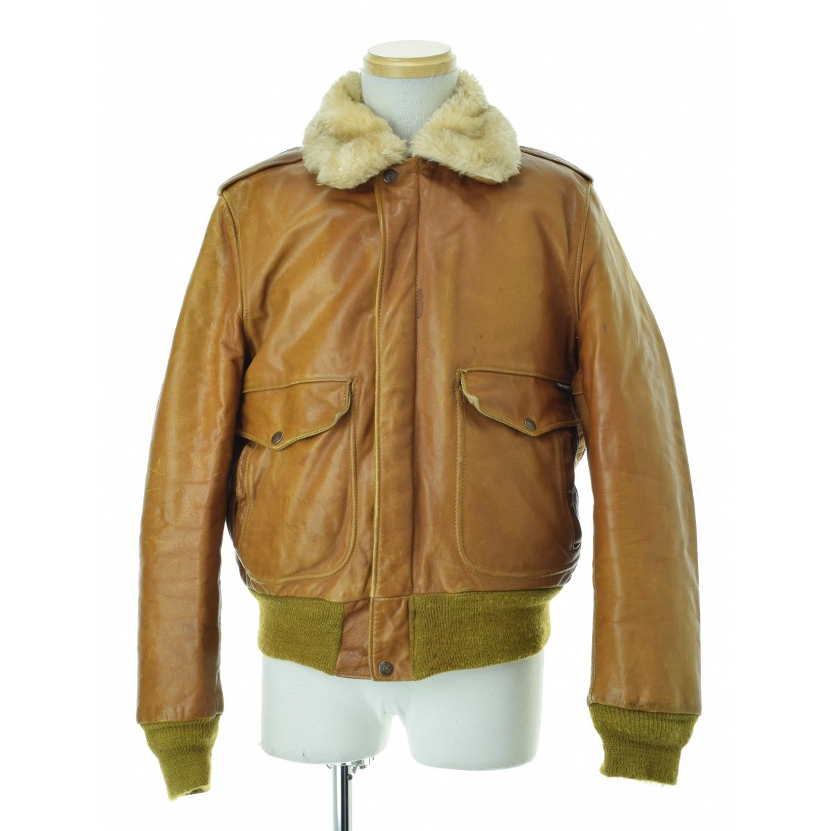 希少/現行品✨schott フライトジャケット　G-1 674US ブラウン schott ショット USA製 674G Flight Jacket フライト レザー
