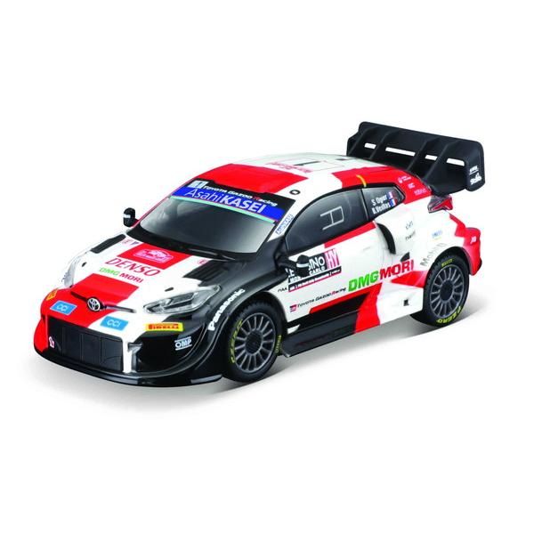 新品 Bburago 1/43 トヨタ GR ヤリス ラリー1 ハイブリッド 完成品ダイキャストミニカー BUR38310 [佐川急便]