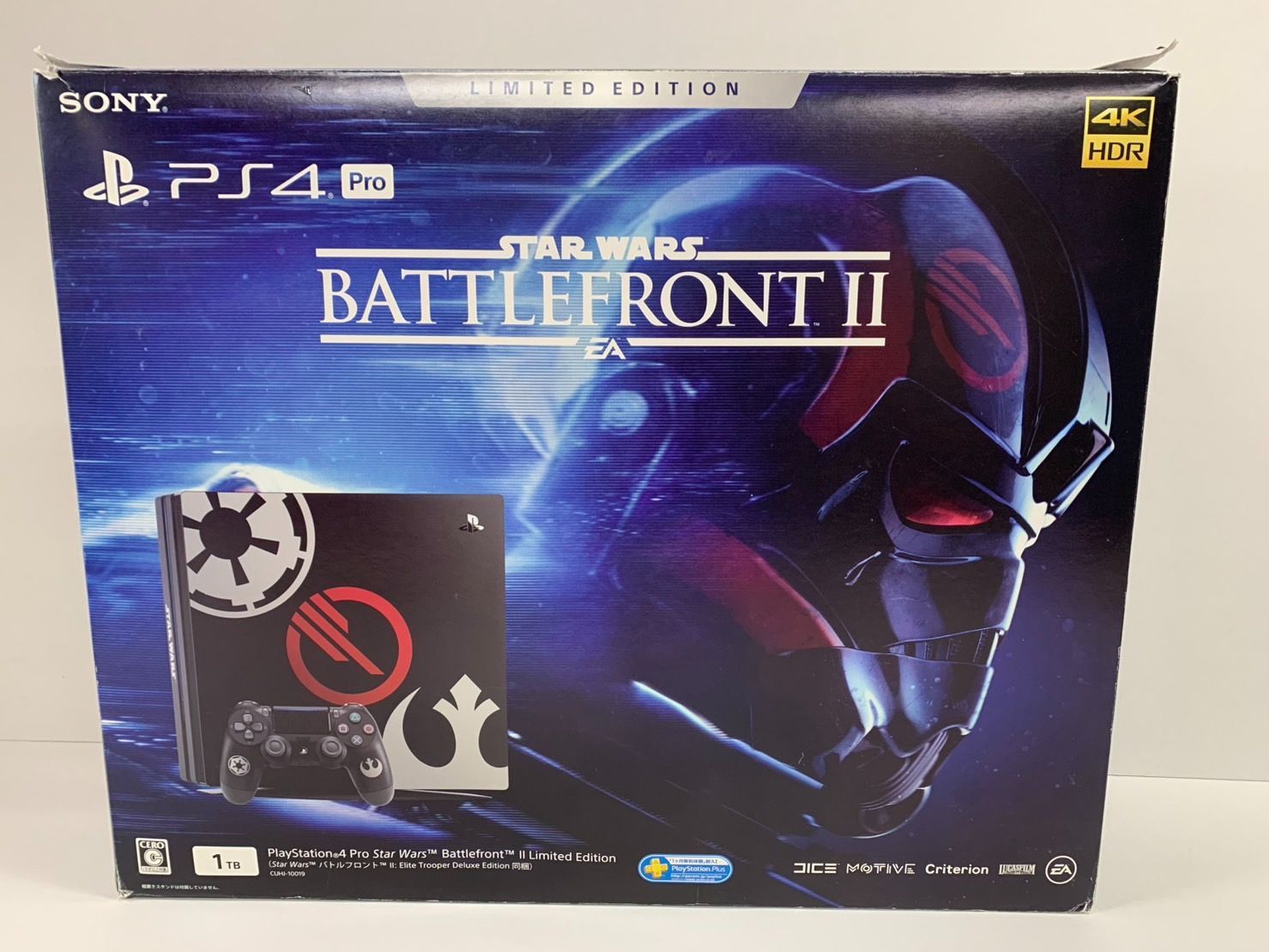 25.プレイステーション4 Pro Star Wars Battlefront II Limited Edition CUHJ-10019 [1TB]【併売品】  - メルカリ