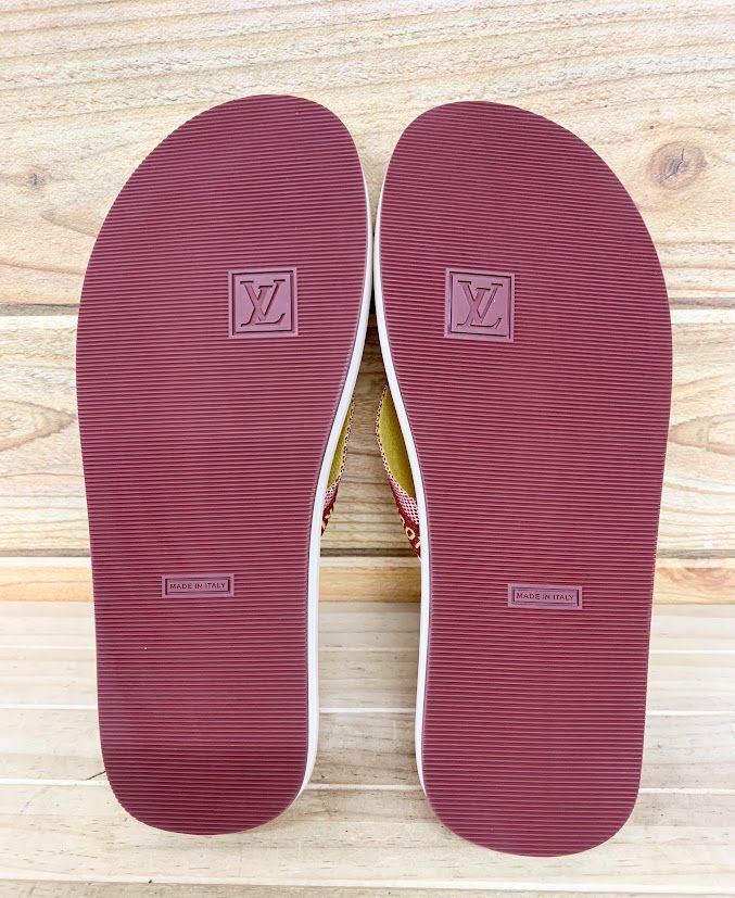 ルイヴィトン LOUIS VUITTON ビーチサンダル ロゴ カジュアル