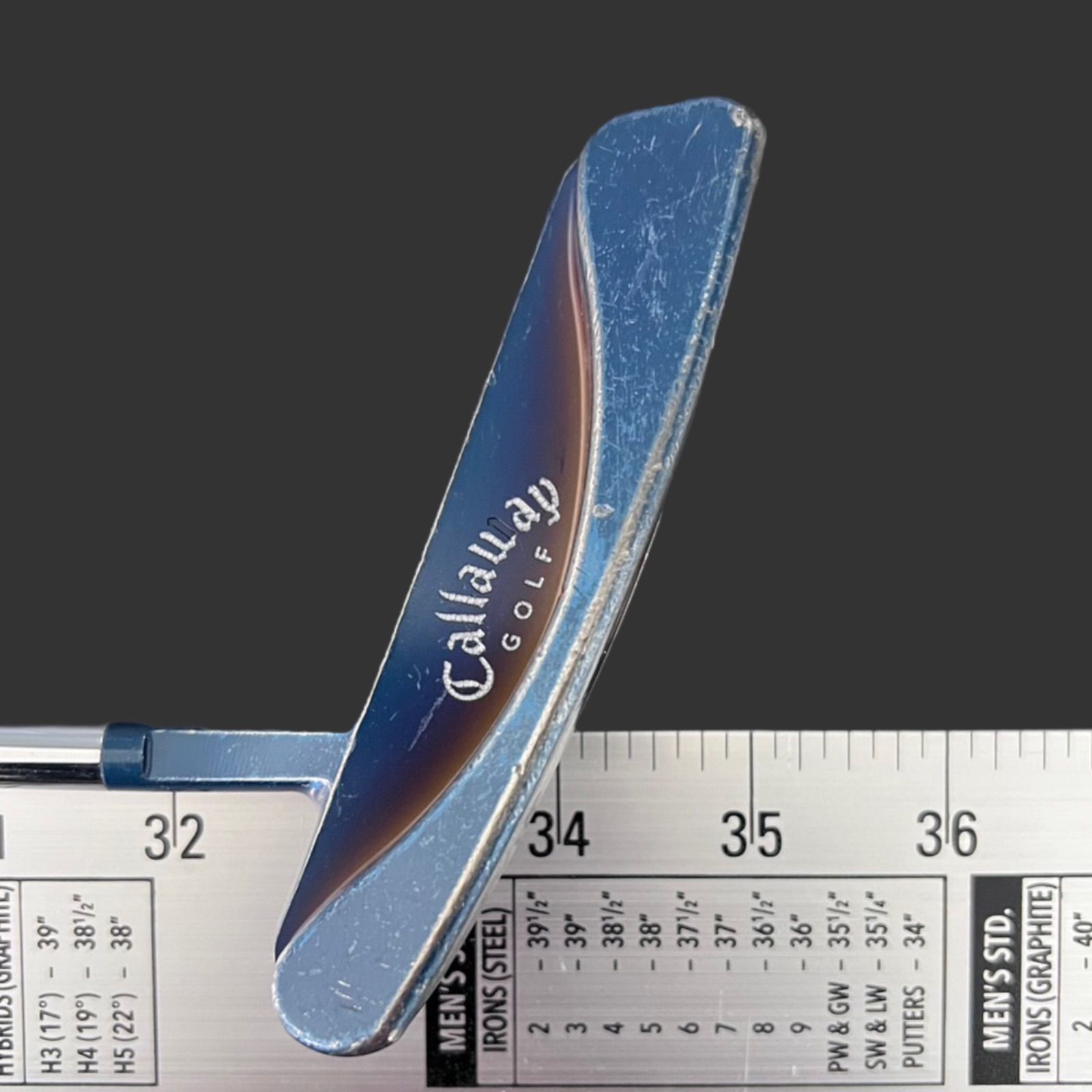 X681 キャロウェイ MILLED ツアーブルー TT2 パター 35インチ ツアー