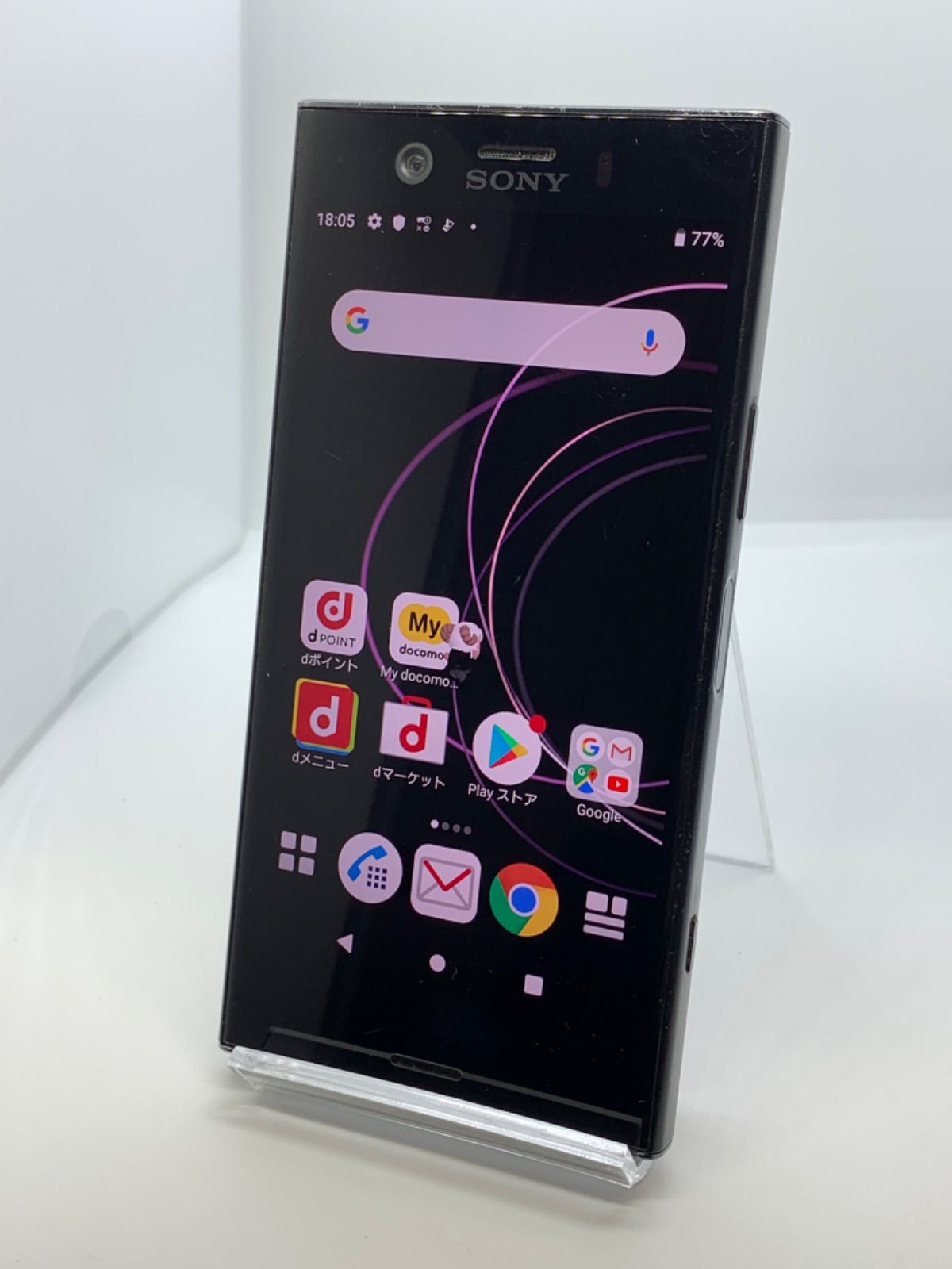 【中古品】docomo Xperia XZ1 Compact 32GB SO-02K ブラック