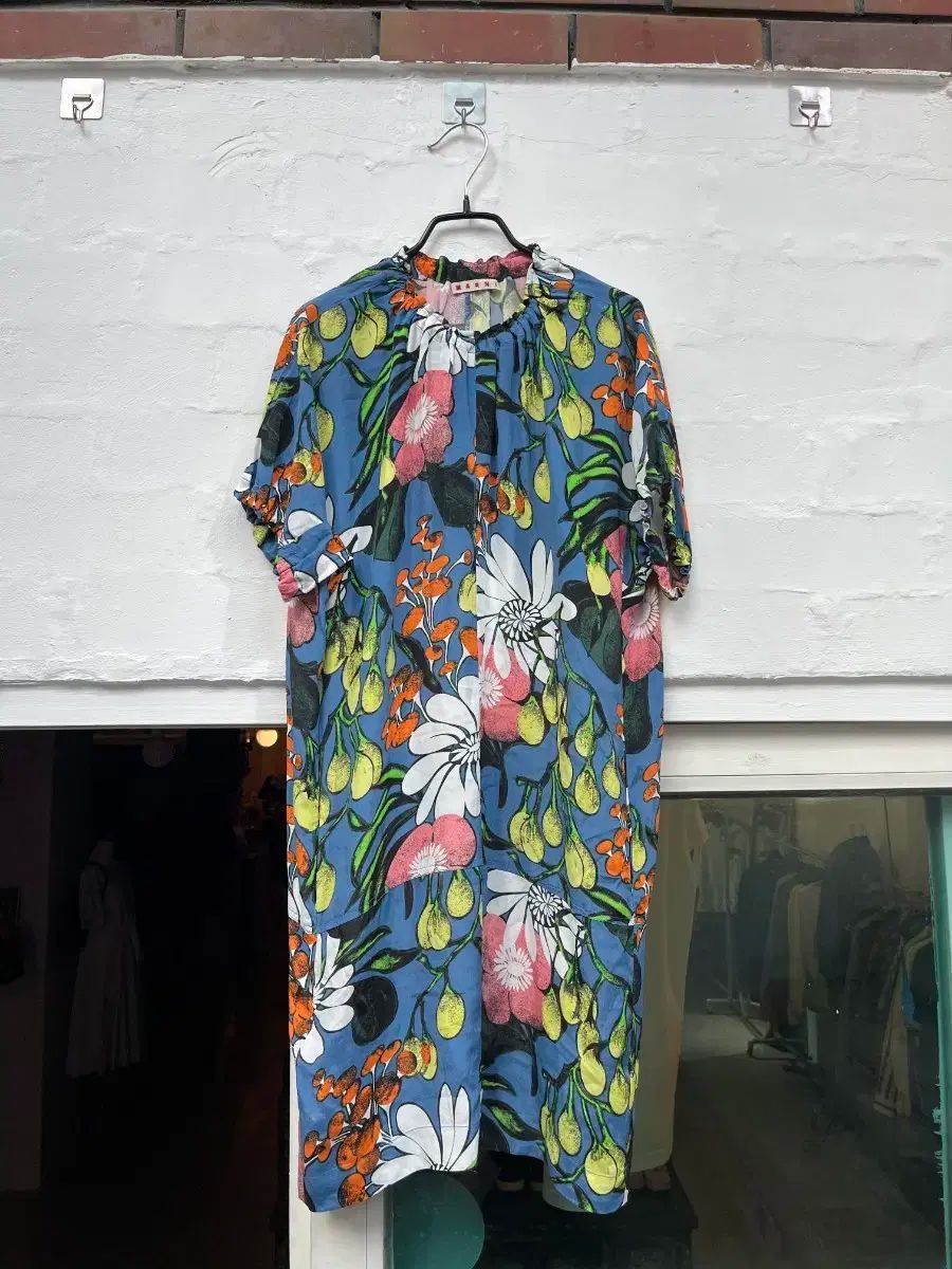 Marni シルク 花柄 ワンピース 12