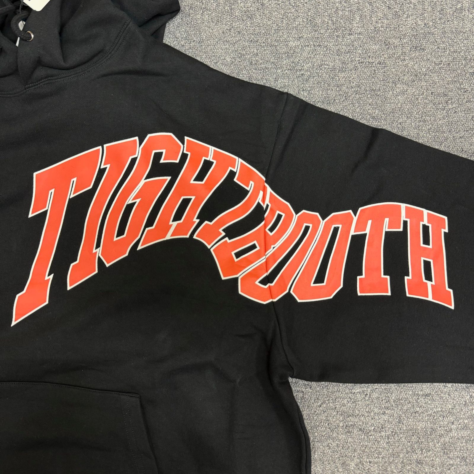 新品 TIGHTBOOTH PRODUCTION 23AW ACID LOGO HOODIE SS23-SW02