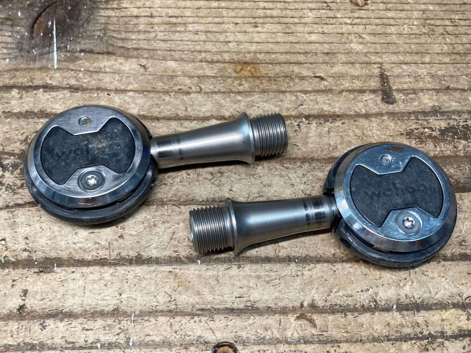 JG629 ワフー スピードプレイ Wahoo SPEEDPLAY NANO ビンディングペダル チタンシャフト