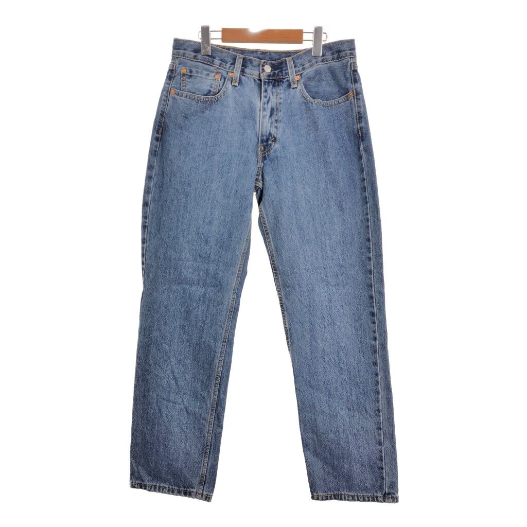 Levi's リーバイス 550 デニムパンツ ブルー (メンズ W32 L32) 中古 古着 T0291