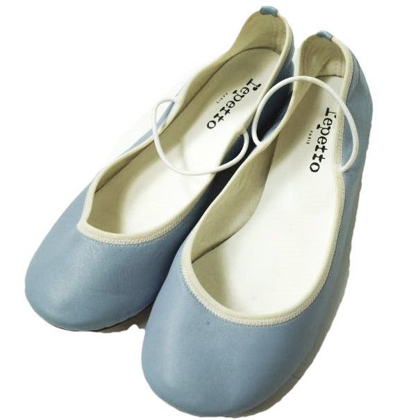 repetto レペット フランス製 レザーストラップシューズ 38(24cm 