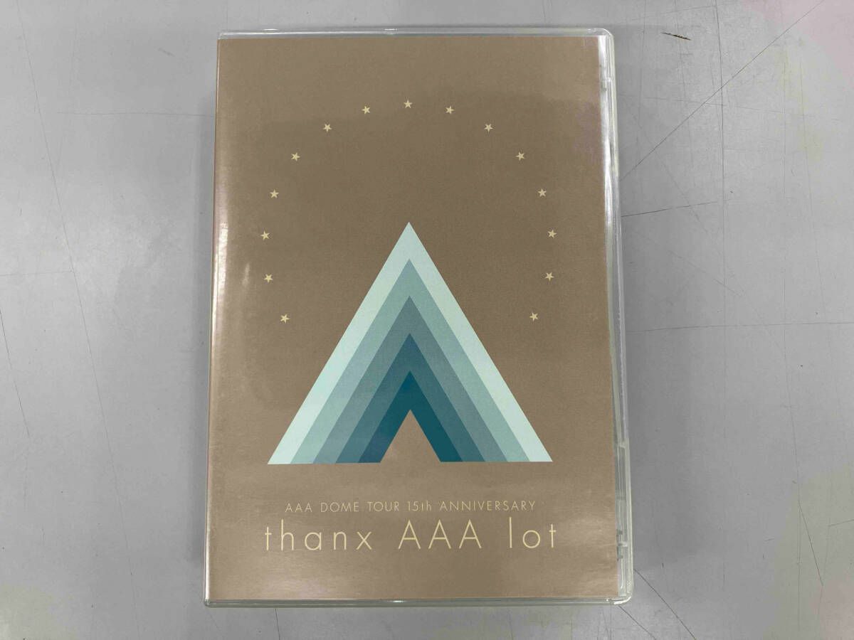 AAA - AAA DOME TOUR 15th ANNIVERSARY 　Blu-ray Amazon.co.jp: AAA DOME TOUR 15th ANNIVERSARY -thanx AAA lot