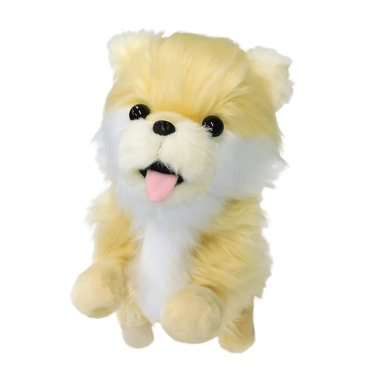 Broadwatch 喋って 動いて 歌って お話だーいすきっ 会話ができて踊れる ポメラニアン ロボット犬 首輪付き ぬいぐるみ お子様からお年寄りまで 心躍るコミュニケーションドール ココドル