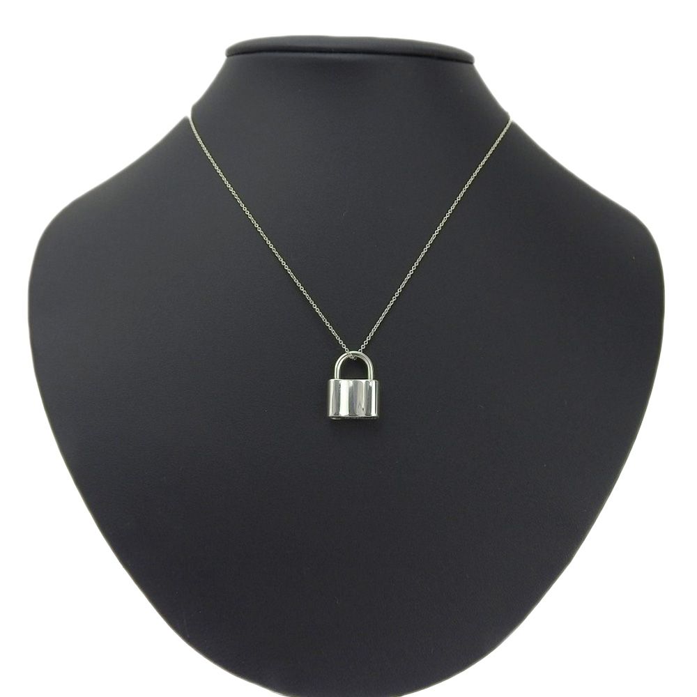 TIFFANY ティファニー ボックスロックチャーム ネックレス SV925