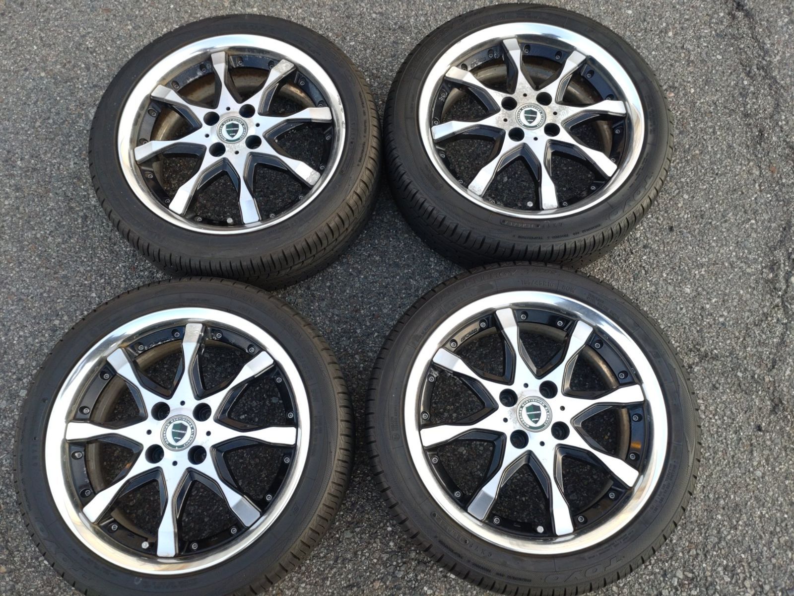 WORK SHEWERT SC2M 16×6.5J 40 100-4H TOYO NANOENERGY 3 195 45R16 4本セット