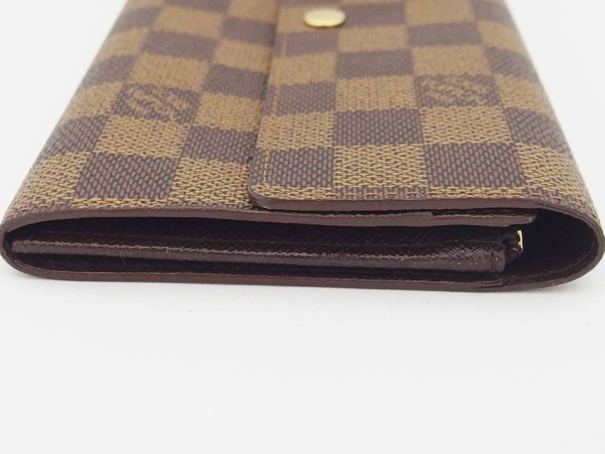 LOUIS VUITTON ルイヴィトン ダミエ ポルトフォイユサラ 長財布