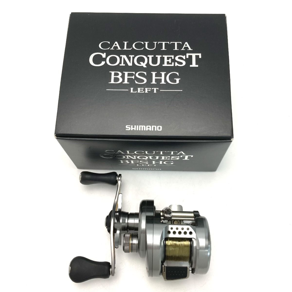 SHIMANO シマノ 17 カルカッタ コンクエスト BFS HG-L 左 03676 ベイトリール き