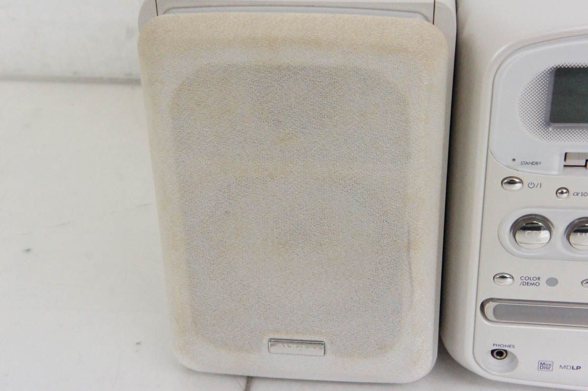 【中古】【訳あり】JVC Victorビクター マイクロコンポーネントMDシステム CD／MD／カセットテープ／MDLP対応 UX-QX1 中古 訳あり JVC Victorビクター マイクロコンポーネントMD