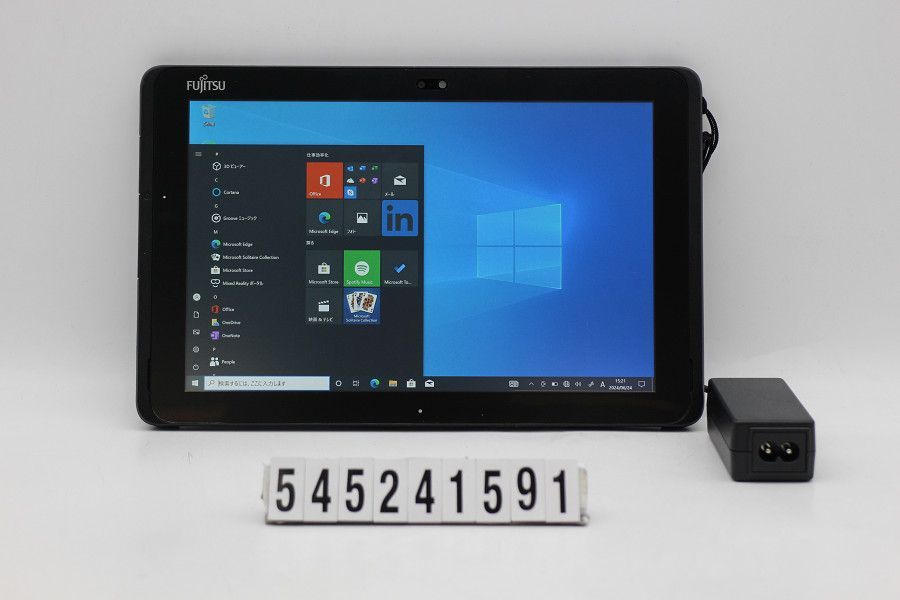 富士通 ARROWS Tab Q508/SE Atom x5 Z8550 1.44GHz/4GB/128GB/10.1W/WUXGA(1920x1200) タッチパネル/Win10 【545241591】