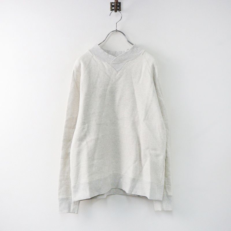 アトリエナルセ atelier naruse cotton mock-neck sweat コットン 