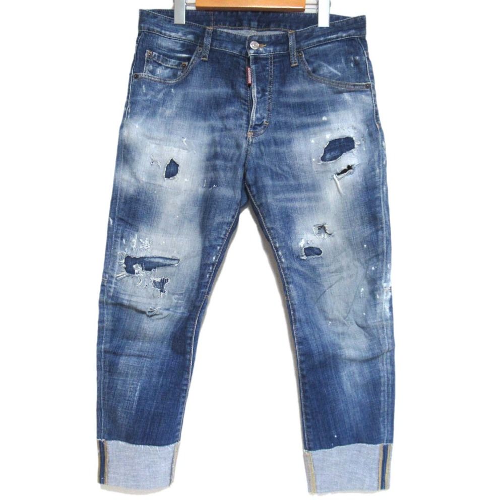 デニム・ジーンズ 美品 21AW DSQUARED2 ディースクエアード sailor 