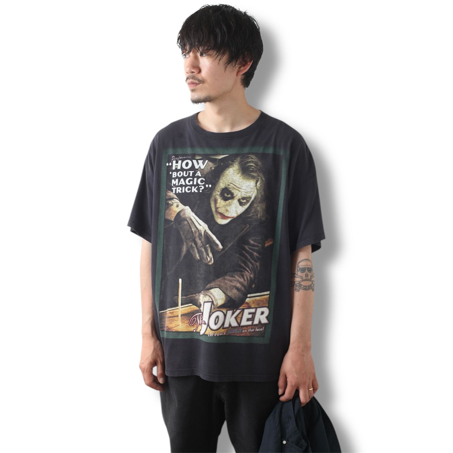 古着 00s ダークナイト ジョーカー Tシャツ ブラック XXL 当時物 