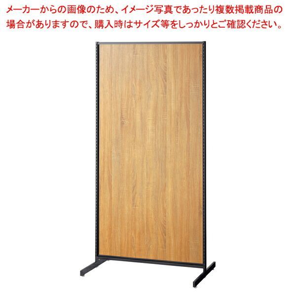 SF中央両面セミスリムタイプ W90×H180cm ブラック 選べる8タイプ ラスティック柄パネル付き 61-758-73-6