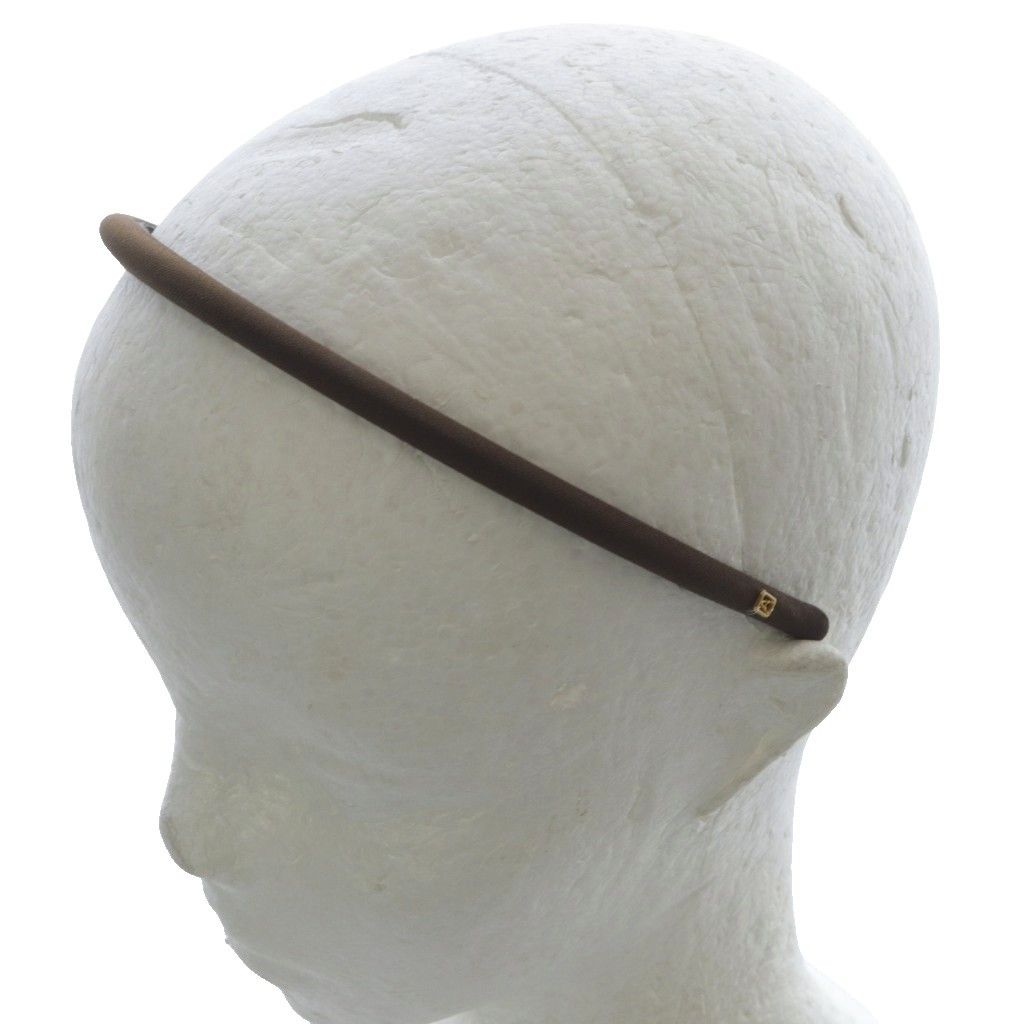 ALEXANDRE DE PARIS ブラウン ヘアバンド アレクサンドルドゥパリ Alexandre De Paris カチューシャ ヘア