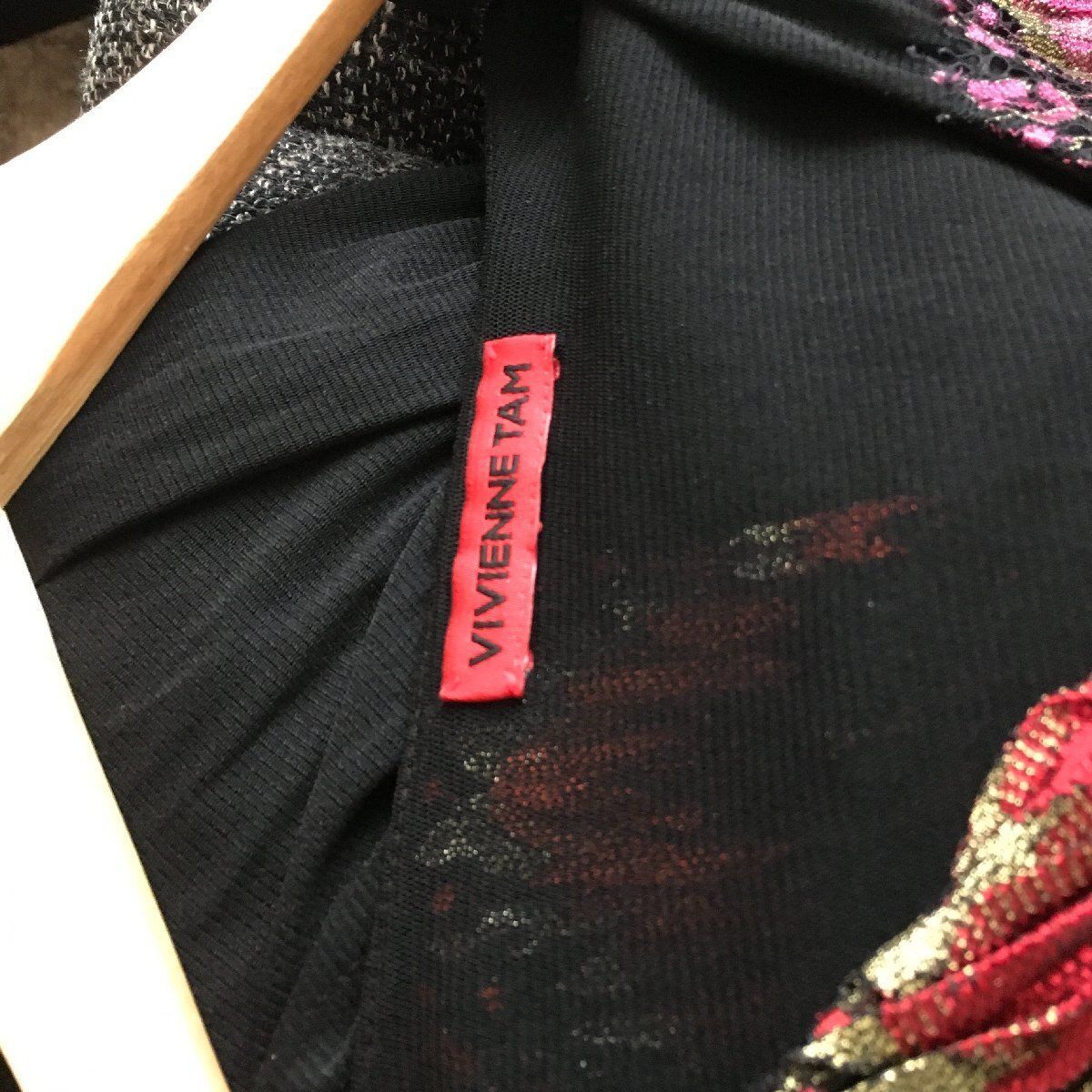 極美品 VIVIENNE TAM(ヴィヴィアンタム パワーネット ワンピース