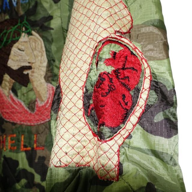 SAINT Mxxxxxx 23ss VETNAM JAMPER CAMO Size-M SM-A22-0000-036