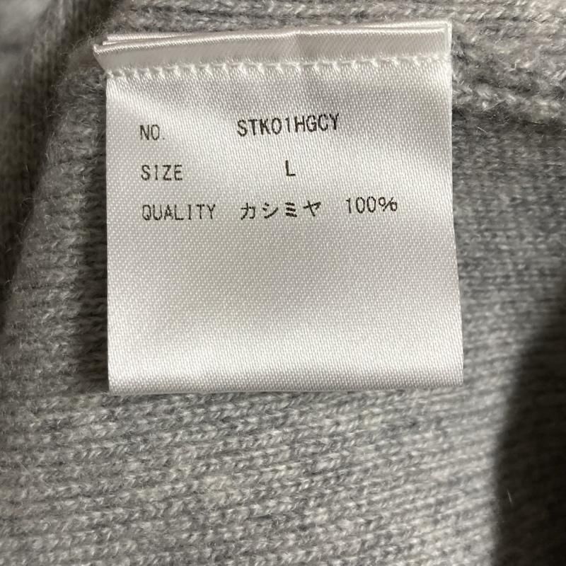 トップス STABRIDGE 100% CASHMERE BIG HOODIE L USED 古着 ニット、セーター 長袖 STABRIDGE / スタブリッジ 100