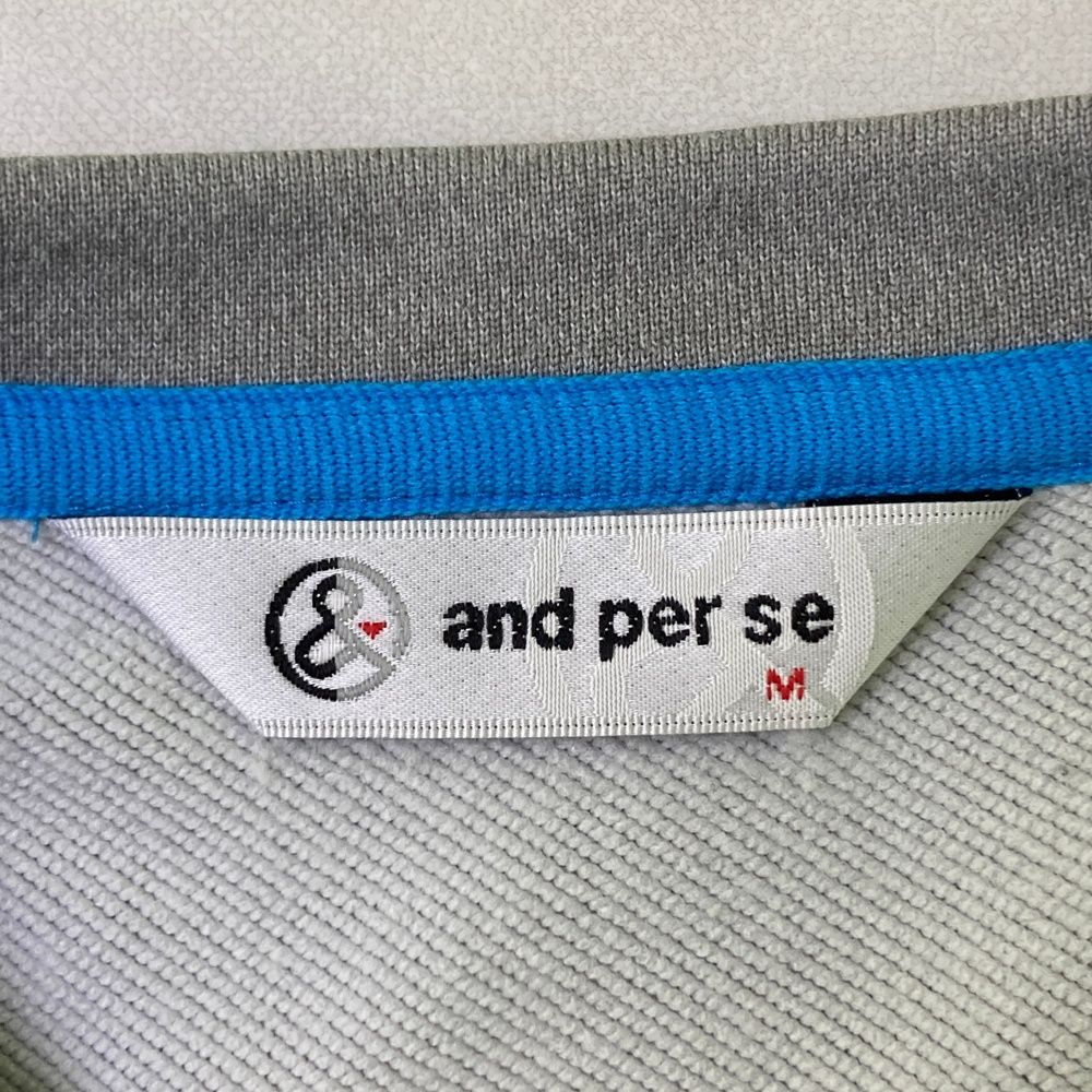 and per se ネイビー L ゴルフシャツ and per se ネイビー ゴルフシャツ - メルカリ