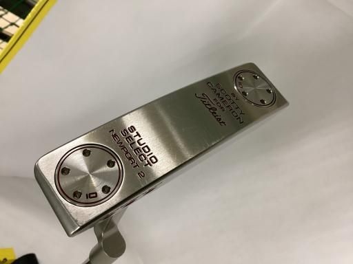 タイトリスト SCOTTY CAMERON STUDIO SELECT NEWPORT 2 35インチ 10g パター PT スチール フレックスその他 メンズ 男性用 右利き 右用 Bランク ゴルフクラブ