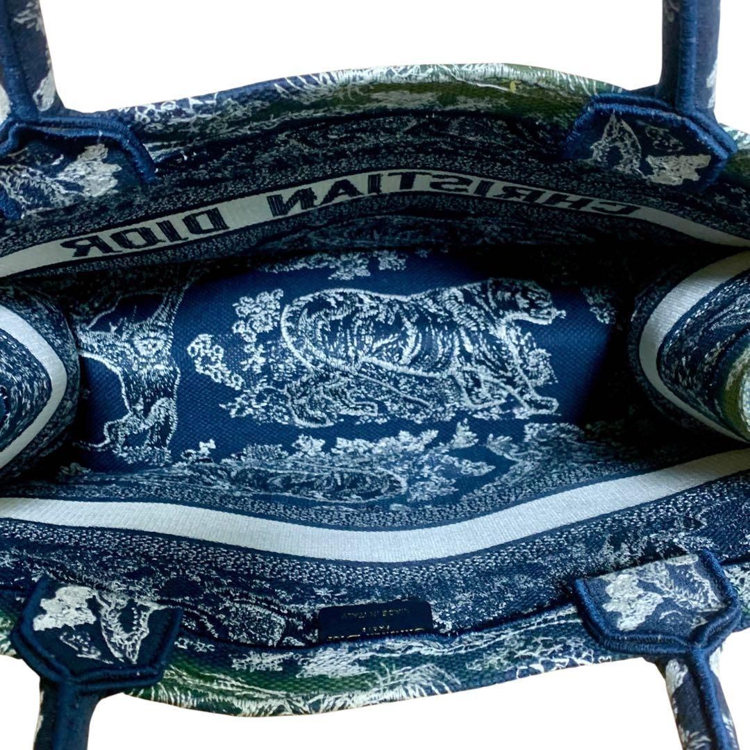 クリスチャンディオール ブックトート ミディアム トワルドゥジュイ