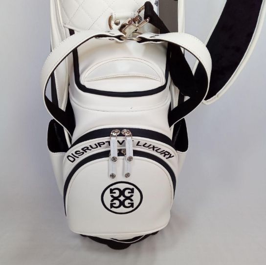 【即配送・新品・未使用】G/FORE キャディーバック ホワイト（プロ仕様） 新品】G/FORE キャディーバック ホワイト プロ仕様