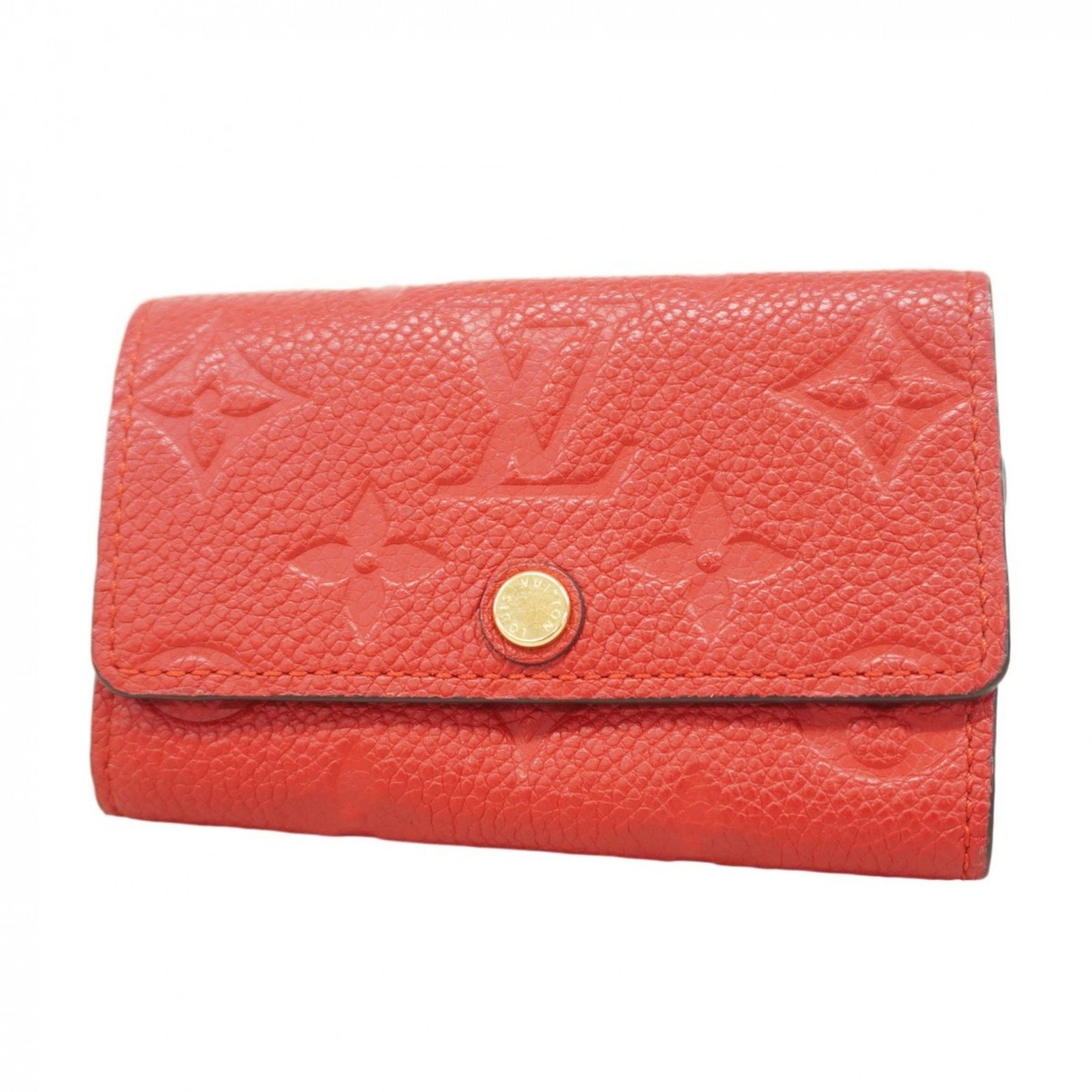 ルイ ヴィトン Louis Vuitton ルイ ヴィトン キーケース モノグラム アンプラント ミュルティクレ6 M63708 スカーレット レディース