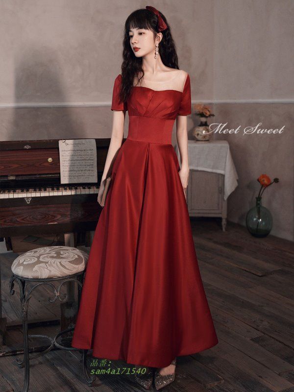 Aラインドレス 謝恩会